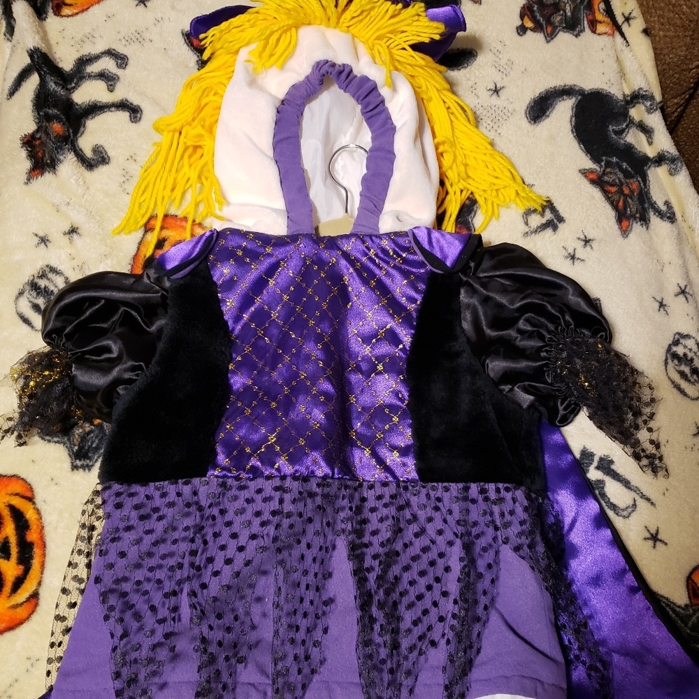 Baby girl witch costume